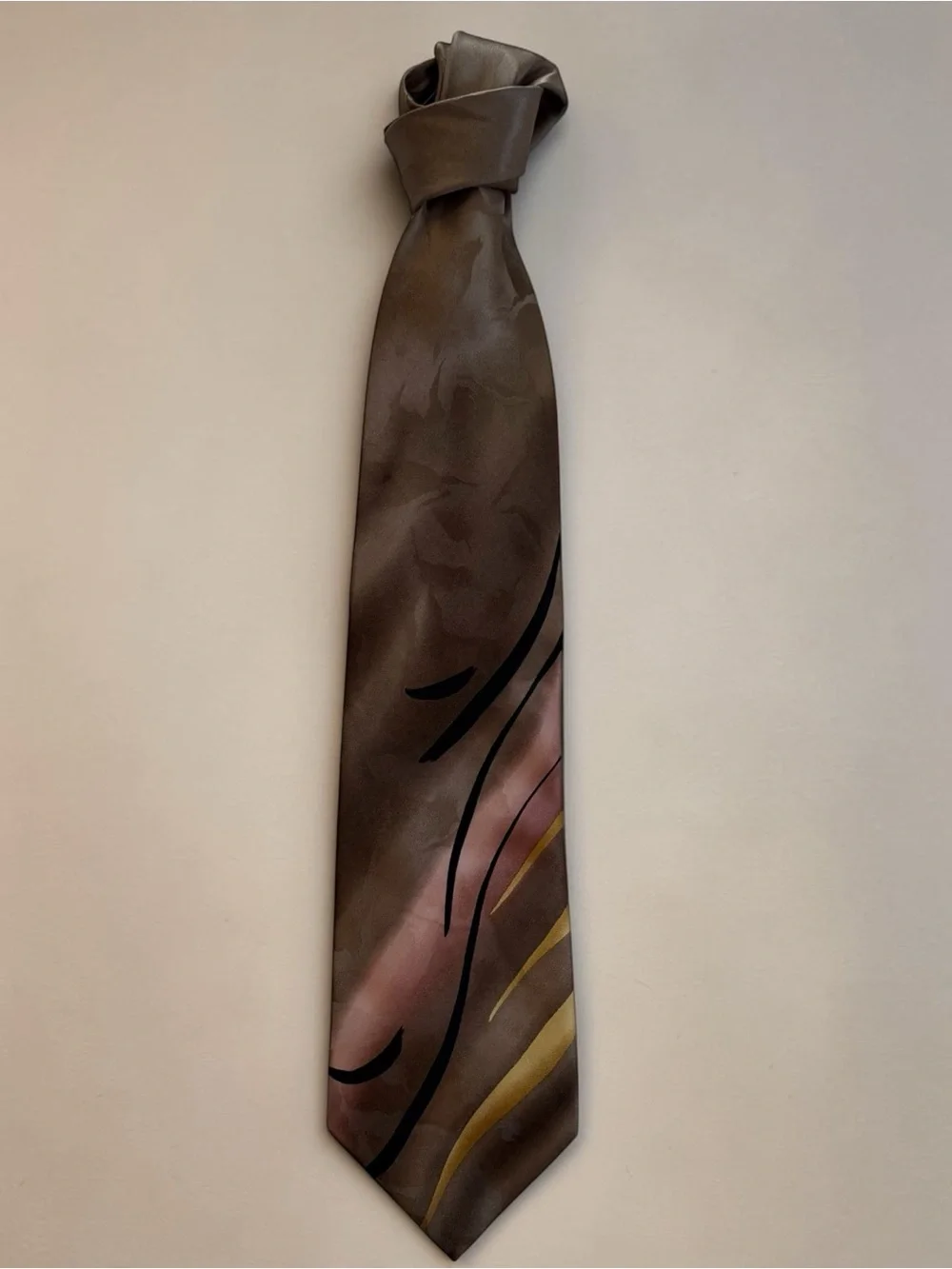 J. Garcia Sunset Limited Edition Collection Forty-One 100% Silk Abstract ArtDeco